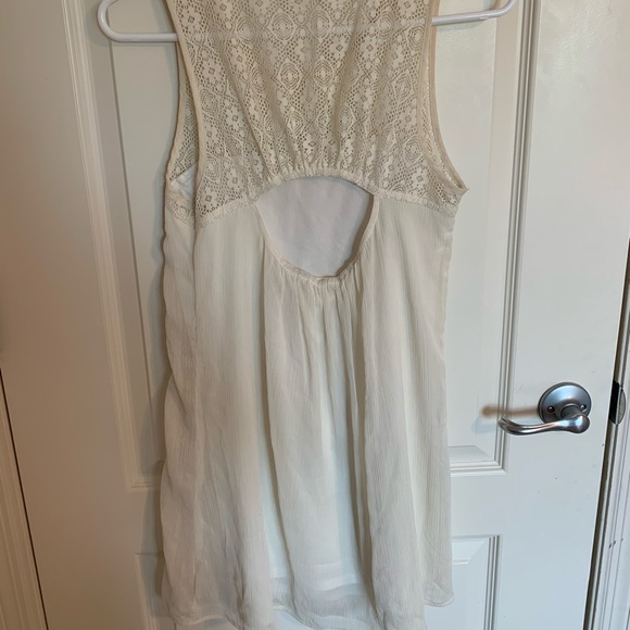 Nordstrom Lace Mini Boho Slip Dress, XS - Picture 4 of 4